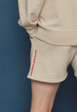 スローアシッド(SLOW ACID) BEGOOD Half Pants (PALE BEIGE)