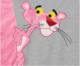 ステレオバイナルズ(Stereo Vinyls) [AW17 Pink Panther] Faux Fur Sleeve Sweatshirts(Melange Grey)