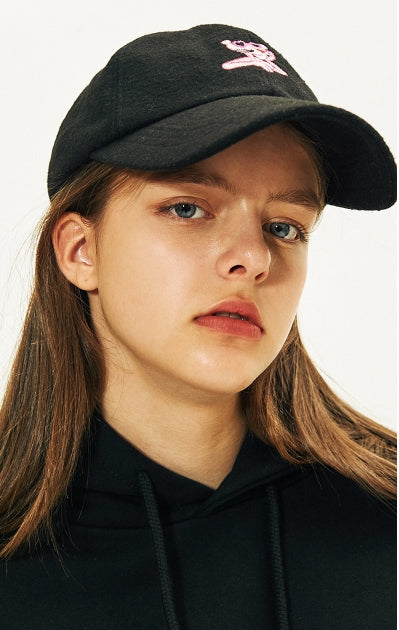 ステレオバイナルズ(Stereo Vinyls) [AW17 Pink Panther] Wool Cap(Black)