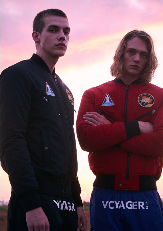 ステレオバイナルズ(Stereo Vinyls) [AW17 ISA] MA-1 Bomber Jacket(Black)