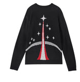 ステレオバイナルズ(Stereo Vinyls) [AW17 ISA] Spaceshuttle Knit(Black)