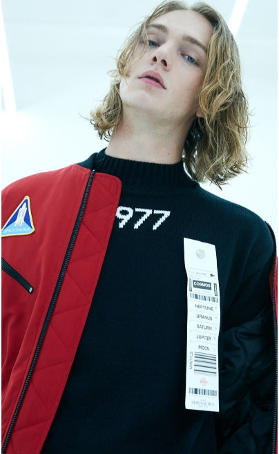 ステレオバイナルズ(Stereo Vinyls) [AW17 ISA] Voyager Knit(Black)