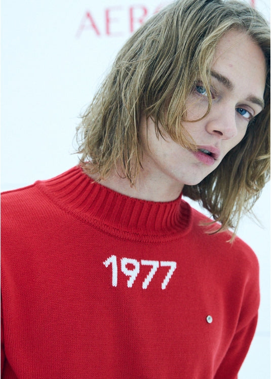 ステレオバイナルズ(Stereo Vinyls) [AW17 ISA] Voyager Knit(Red)
