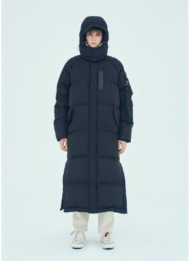 ステレオバイナルズ(Stereo Vinyls) [AW17] MA-1 Long Down Parka(Black)