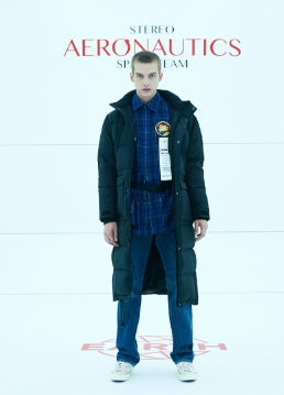 ステレオバイナルズ(Stereo Vinyls) [AW17] Bench Long Down Parka(Black)