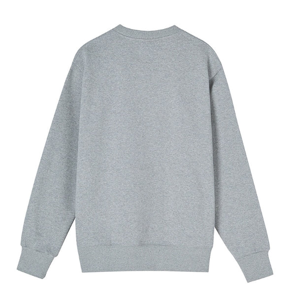 ステレオバイナルズ(Stereo Vinyls) [AW17 NOUNOU] Face Fleece Sweatshirts(Grey)