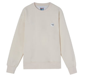 ステレオバイナルズ(Stereo Vinyls) [AW17 NOUNOU] One Point Fleece Sweatshirts(Ivory)