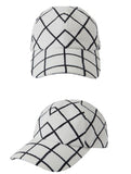 ステレオバイナルズ(Stereo Vinyls) [AW17 NOUNOU] Painting Check Cap(Ivory)