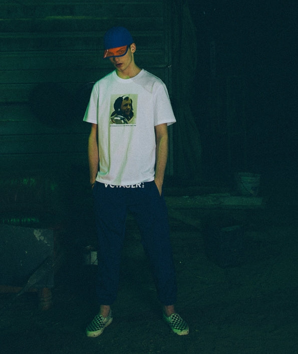 ステレオバイナルズ(Stereo Vinyls) [SS18 ISA] Armstrong T-Shirts(White)