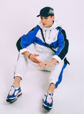 ステレオバイナルズ(Stereo Vinyls) [SS18 ISA] Track Pants(White)