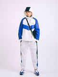 ステレオバイナルズ(Stereo Vinyls) [SS18 ISA] Track Pants(White)