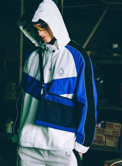 ステレオバイナルズ(Stereo Vinyls) [SS18 ISA] Track Jacket(White)