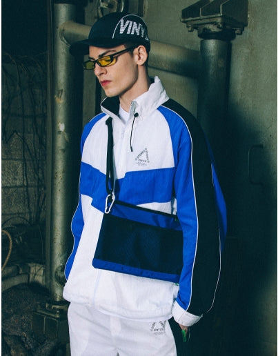ステレオバイナルズ(Stereo Vinyls) [SS18 ISA] Track Jacket(White)