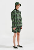 ステレオバイナルズ(Stereo Vinyls) [SS18 Thibaud] Gongan Short Pants (Green)