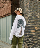 ステレオバイナルズ(Stereo Vinyls) [SS18 Thibaud] Pine Tree Long Sleeve(White)