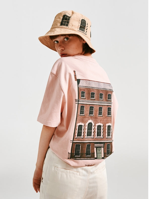 ステレオバイナルズ(Stereo Vinyls) [SS18 Thibaud] 76 Dean Street T-Shirts(Pink)