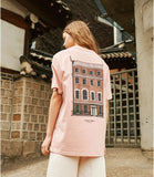 ステレオバイナルズ(Stereo Vinyls) [SS18 Thibaud] 76 Dean Street T-Shirts(Pink)