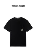 ステレオバイナルズ(Stereo Vinyls) [SS18 Thibaud] Seoul T-Shirts(Black)