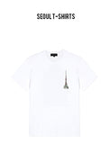 ステレオバイナルズ(Stereo Vinyls) [SS18 Thibaud] Seoul T-Shirts(White)