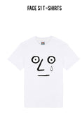 ステレオバイナルズ(Stereo Vinyls) [SS18 NOUNOU] Face S1 T-Shirts(White)