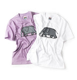 ステレオバイナルズ(Stereo Vinyls) [SS18 NOUNOU] Elephant T-Shirts(White)