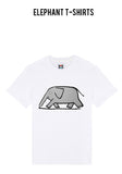 ステレオバイナルズ(Stereo Vinyls) [SS18 NOUNOU] Elephant T-Shirts(White)