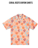 ステレオバイナルズ(Stereo Vinyls) [SS18 NOUNOU] Coral Reefs Rayon Shirts (Pink)