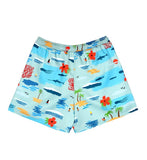 ステレオバイナルズ(Stereo Vinyls) [SS18 NOUNOU] Ocean Short Pants(Blue)