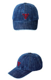 ステレオバイナルズ(Stereo Vinyls) [18FW STEREO X GUESS] Logo Cap(Blue)