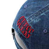 ステレオバイナルズ(Stereo Vinyls) [18FW STEREO X GUESS] Logo Cap(Blue)