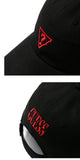 ステレオバイナルズ(Stereo Vinyls) [18FW STEREO X GUESS] Logo Cap(Black)