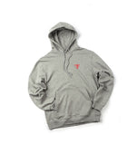 ステレオバイナルズ(Stereo Vinyls) [18FW STEREO X GUESS] Logo Hoodie(Melange Grey)