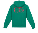 ステレオバイナルズ(Stereo Vinyls) [18FW STEREO X GUESS] Logo Hoodie(Green)