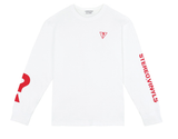 ステレオバイナルズ(Stereo Vinyls) [18FW STEREO X GUESS] Long sleeve TS(White)