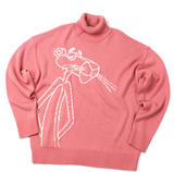 ステレオバイナルズ(Stereo Vinyls) [FW18 Pink Panther] Turtleneck Knit(Pink)