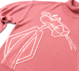 ステレオバイナルズ(Stereo Vinyls) [FW18 Pink Panther] Turtleneck Knit(Pink)