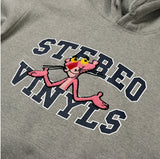 ステレオバイナルズ(Stereo Vinyls) [FW18 Pink Panther] SV Logo Hoodie(Melange Grey)