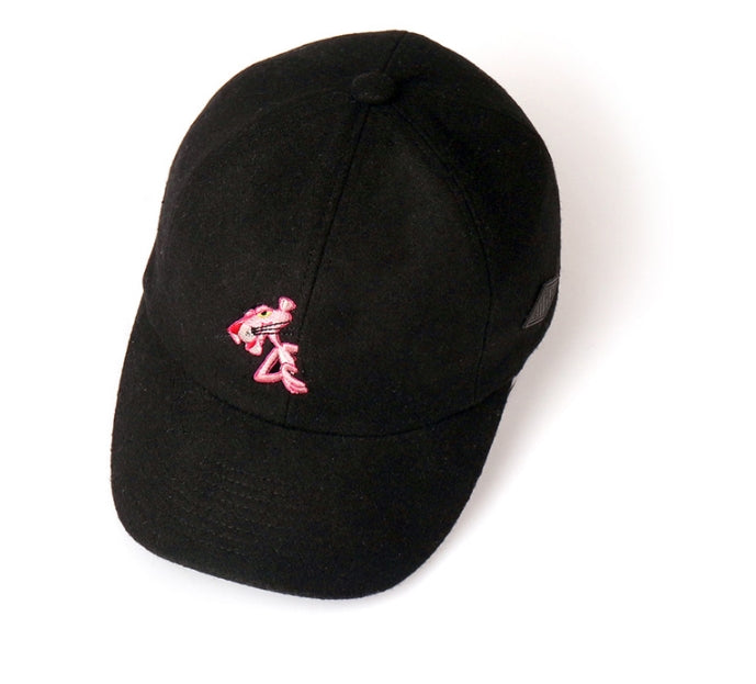 ステレオバイナルズ(Stereo Vinyls) [FW18 Pink Panther] PP Face Wool Cap(Black)