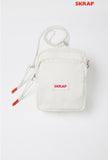 スクラップ(SKRAP) DENIM small bag Off white