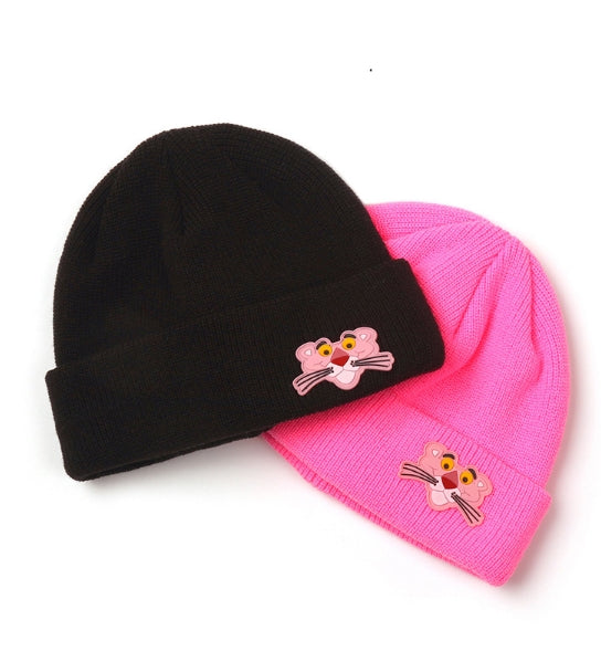 ステレオバイナルズ(Stereo Vinyls) [FW18 Pink Panther] PP Face Beanie(Pink)