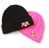 ステレオバイナルズ(Stereo Vinyls) [FW18 Pink Panther] PP Face Beanie(Black)