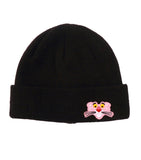 ステレオバイナルズ(Stereo Vinyls) [FW18 Pink Panther] PP Face Beanie(Black)