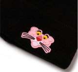 ステレオバイナルズ(Stereo Vinyls) [FW18 Pink Panther] PP Face Beanie(Black)