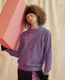 ステレオバイナルズ(Stereo Vinyls) [FW18 Pink Panther] String Sweatshirts(Blue)