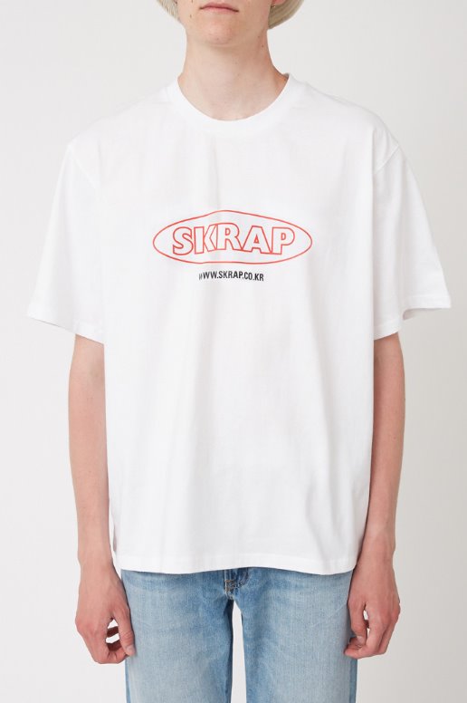 スクラップ(SKRAP) SURF T-shirt White
