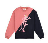 ステレオバイナルズ(Stereo Vinyls) [FW18 Pink Panther] Block Sweatshirts(Black)