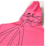 ステレオバイナルズ(Stereo Vinyls) [FW18 Pink Panther] Back Print Hoodie(Pink)