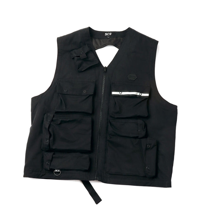 ステレオバイナルズ(Stereo Vinyls) [FW18 SCS] 3M Thinsulate™ Utility Vest (Black)