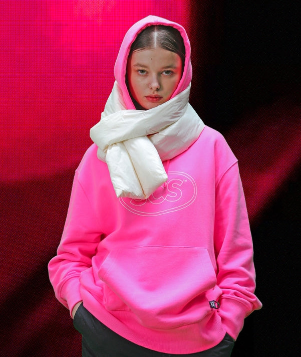 ステレオバイナルズ(Stereo Vinyls) [FW18 SCS] Logo Hoodie(Pink)
