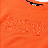 ステレオバイナルズ(Stereo Vinyls) [FW18 SCS] Logo Sweatshirts(Orange)